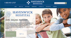 Desktop Screenshot of havenwyckhospital.com